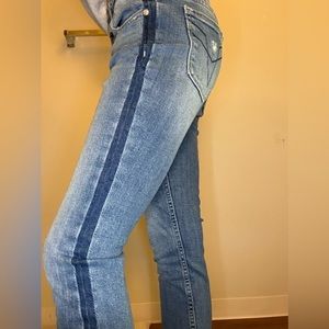 Vigoss Chelsea Crop Skinny Jeans (blue- dark wash)